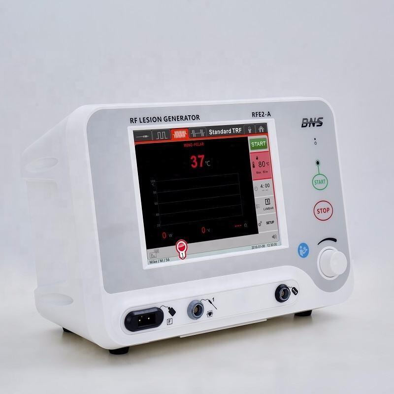 MDR CE 1-Channel RF الآفة عالية التردد مولد الجراحة الكهربائية مراقبة مقاومة إدارة الألم